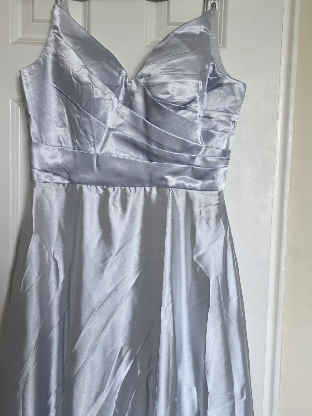 Silver Bridesmaid Dress
